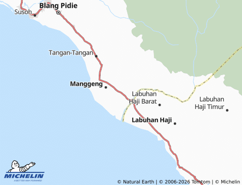 MICHELIN Meurandeh map - ViaMichelin