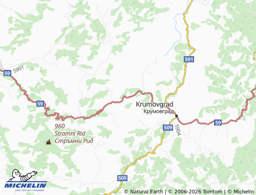 MICHELIN-Landkarte Gorna Kula - ViaMichelin