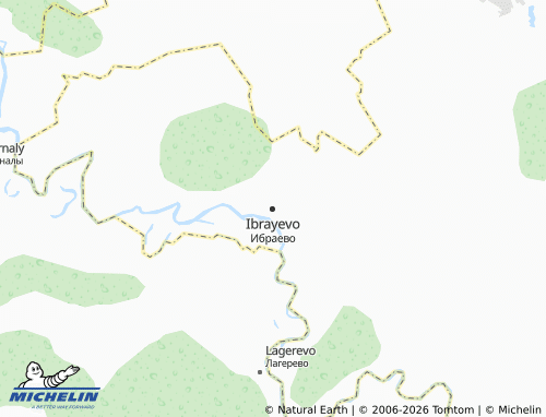 MICHELIN-Landkarte Ibrayevo - ViaMichelin