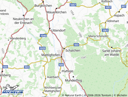 Mappa MICHELIN Schalchen - ViaMichelin
