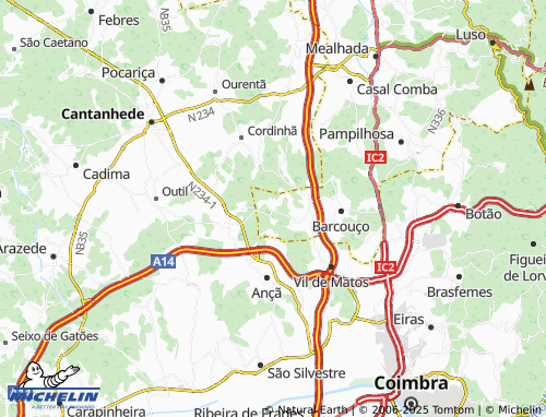 Carte MICHELIN Ferraria - ViaMichelin