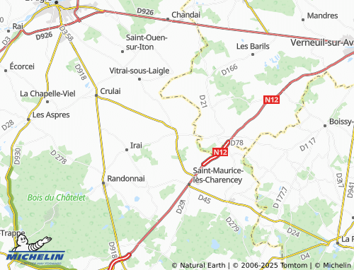 Carte MICHELIN Beaulieu - ViaMichelin