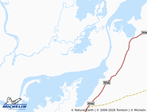 MICHELIN Ndorobougou map - ViaMichelin