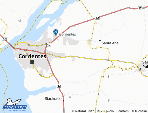 MICHELIN Laguna Brava map - ViaMichelin