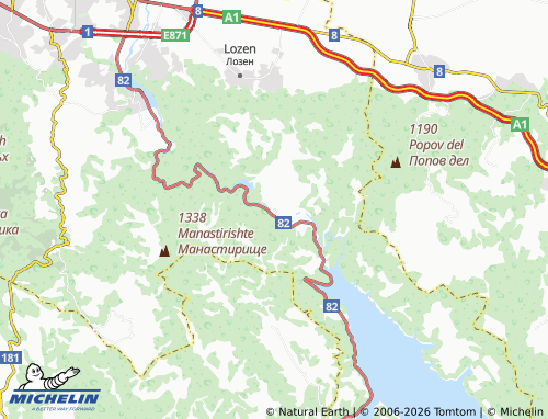 Mappa MICHELIN Dolni Pasarel - ViaMichelin