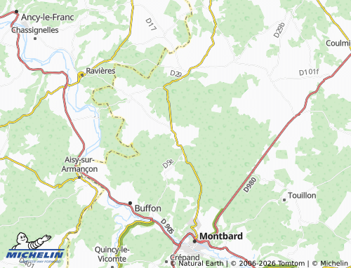 Mappa MICHELIN Arrans - ViaMichelin