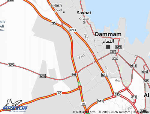 MICHELIN-Landkarte Badr - ViaMichelin