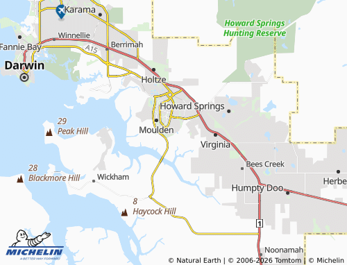 Mapa MICHELIN Bellamack - ViaMichelin