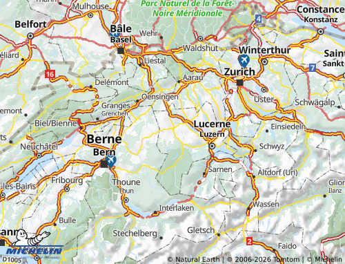 Mapa MICHELIN Willisau - ViaMichelin
