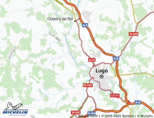 MICHELIN Bocamaos (San Xillao) map - ViaMichelin