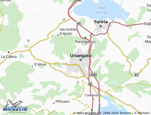 Mappa MICHELIN Plan de Ayala - ViaMichelin