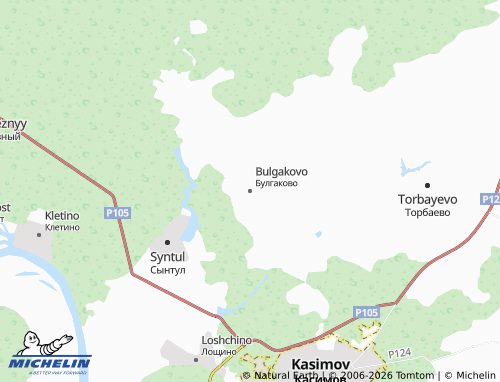 MICHELIN Bulgakovo map - ViaMichelin