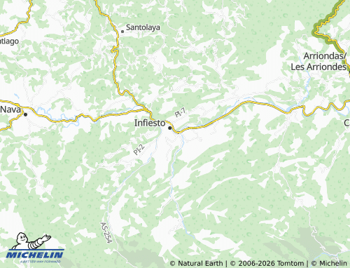 MICHELIN-Landkarte Mestas - ViaMichelin