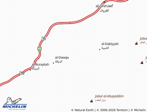 Carte MICHELIN al-Buhawl - ViaMichelin
