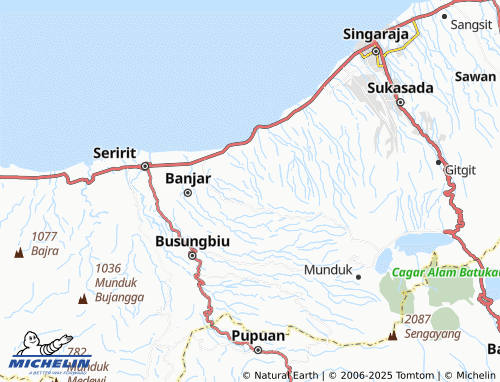 MICHELIN Cempaga map - ViaMichelin