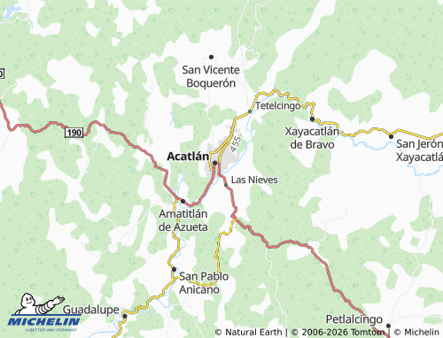MICHELIN San Luis map - ViaMichelin
