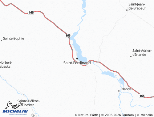 MICHELIN Saint-Ferdinand map - ViaMichelin