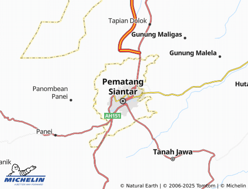 MICHELIN Martoba map - ViaMichelin