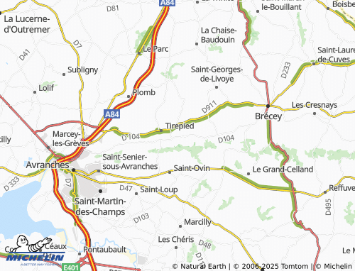 Mapa MICHELIN La Gohannière - ViaMichelin