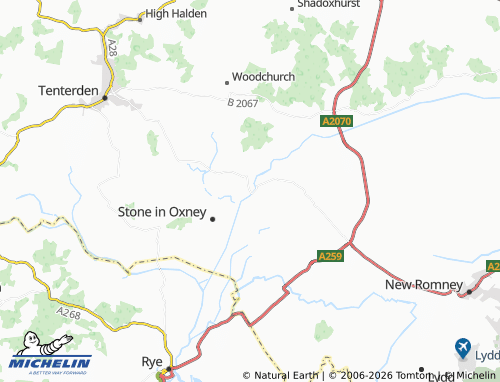 Carte MICHELIN Appledore - ViaMichelin