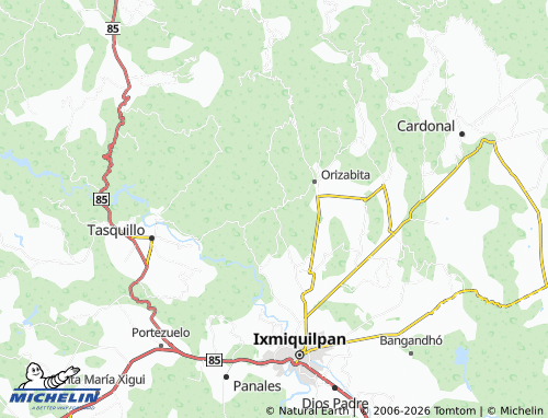 Mappa MICHELIN El Dexthi San Juanico - ViaMichelin
