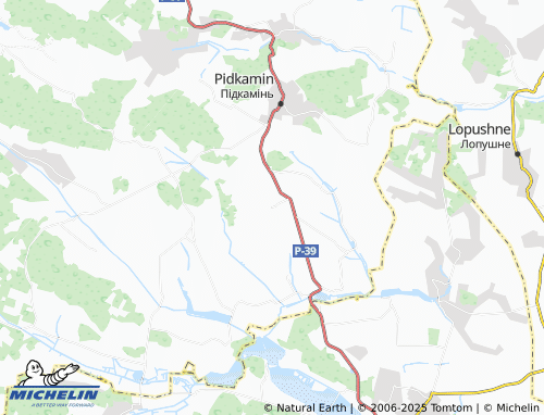 MICHELIN-Landkarte Styborivka - ViaMichelin