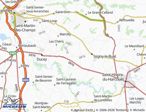 MICHELIN Chalandrey map - ViaMichelin