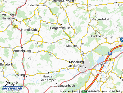 MICHELIN Schweinersdorf map - ViaMichelin