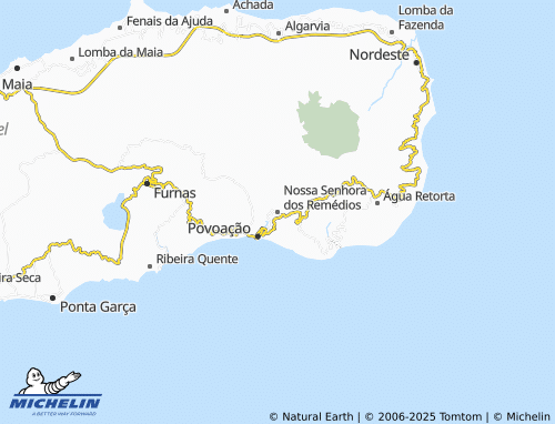 MICHELIN Nossa Senhora dos Remédios map - ViaMichelin