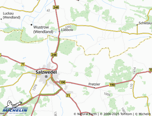 Mapa MICHELIN Klein Chüden - ViaMichelin