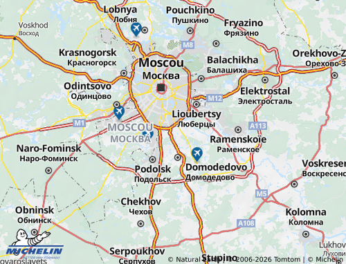 Carte MICHELIN Leninskiy - ViaMichelin