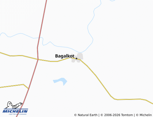 Mappa MICHELIN Bagalkot - ViaMichelin