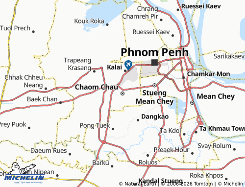 Carte MICHELIN Chaom Chau - ViaMichelin
