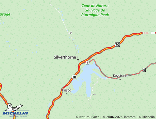 Mappa MICHELIN Silverthorne - ViaMichelin