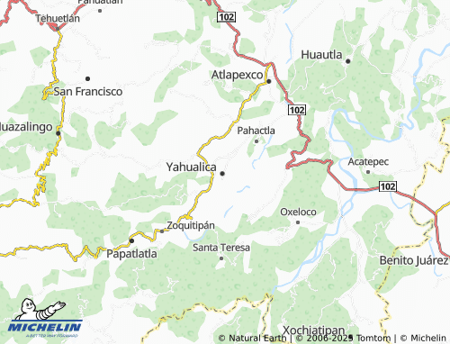 Mapa MICHELIN Centro - ViaMichelin