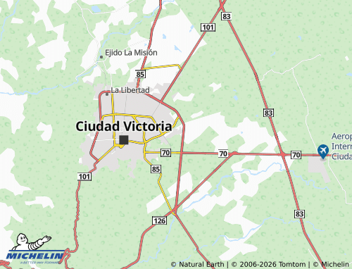 Mappa MICHELIN Luisa Montemayor - ViaMichelin