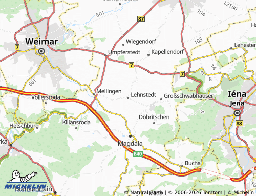 Mappa MICHELIN Lehnstedt - ViaMichelin