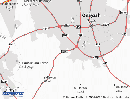 Mapa MICHELIN al-Nada - ViaMichelin