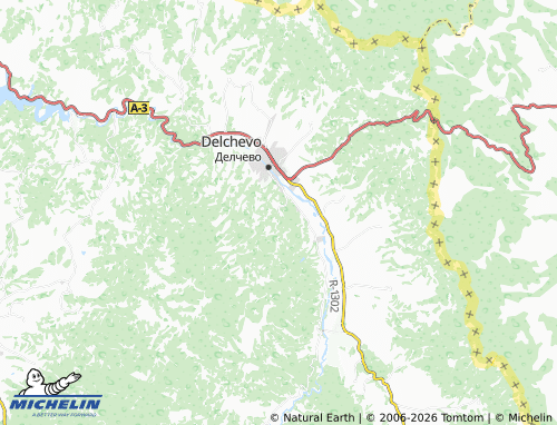 Mapa MICHELIN Chiflik - ViaMichelin