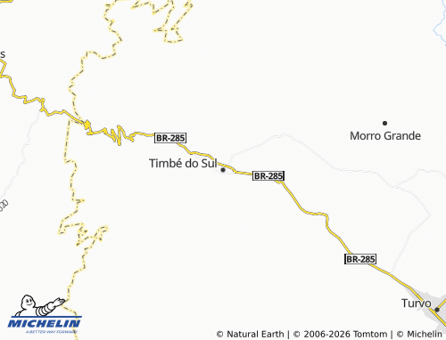 Mapa MICHELIN Timbé do Sul - ViaMichelin