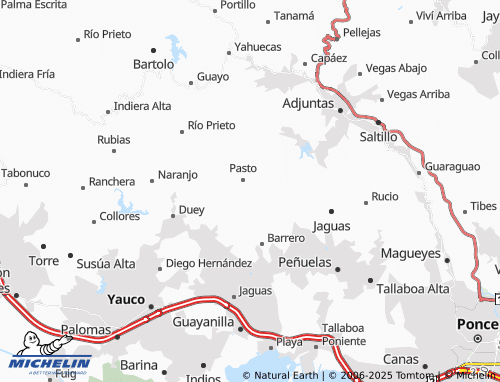 MICHELIN Jagua Pasto map - ViaMichelin