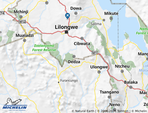 Kaart MICHELIN Dedza - ViaMichelin