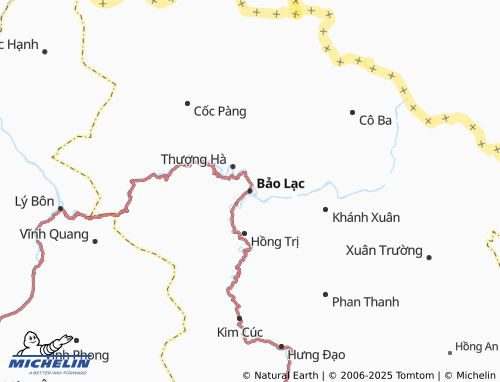 MICHELIN-Landkarte Bảo Lạc - ViaMichelin