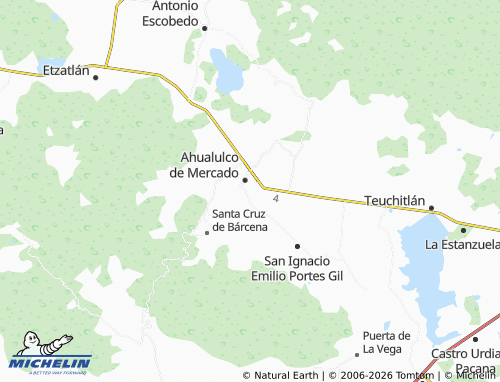 Kaart MICHELIN Fonhapo Arboledas - ViaMichelin