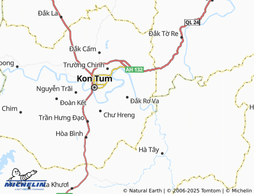 Kaart MICHELIN Đắk Rơ Va - ViaMichelin