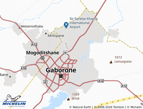 Mapa MICHELIN Phokoje - ViaMichelin