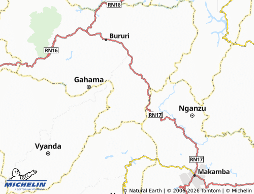 MICHELIN-Landkarte Murehe - ViaMichelin