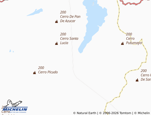 Mapa MICHELIN Santa Isabel - ViaMichelin