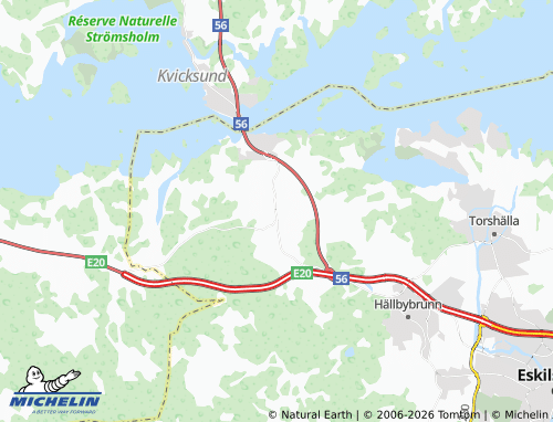 MICHELIN Tumbo map - ViaMichelin