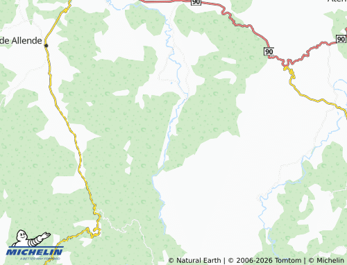 MICHELIN Rincón de Mirandilla map - ViaMichelin